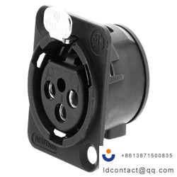 NC3FD-S-1-B_NEUTRIK_CHASS CON FEM 3