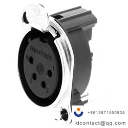 NC4FBV_NEUTRIK_Connector  XLR  sock