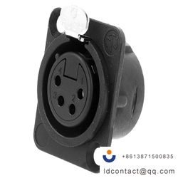 NC4FD-L-B-1_NEUTRIK_Connector  XLR 