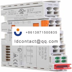 750504WAGO CJ Series PLC IO Module 
