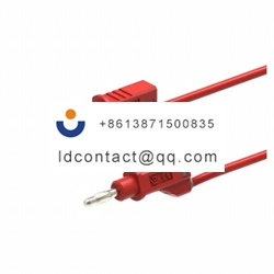 2110-50R-Electro PJP 4mm banana plu
