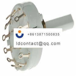 CK1035 Lorlin 6 position rotary swi