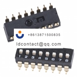 A6S 8104 H Omron 8 position DIP swi