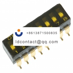 A6S 8102 H Omron 8 position DIP swi