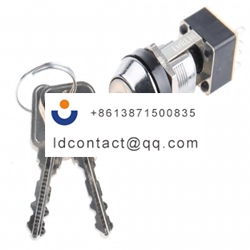 MSL8613A Lorlin 1 position key swit