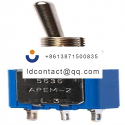 5636A APEM Knob Switch  SPST  On On