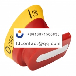 GAX66N Lovato Handle  Red Yellow  I