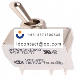 645H 2 APEM Knob Switch  DPST  Off 