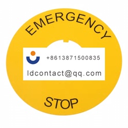 WE16300 BACO Button Sign   