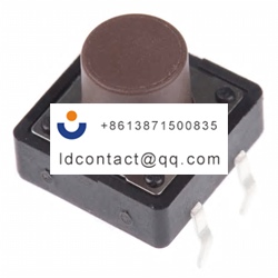 DTS25NV APEM tactile switch  throug