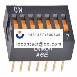 A6E 7101 N Omron 7 position DIP swi