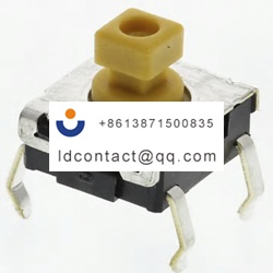 B3W 1052 Omron tactile switch  thro