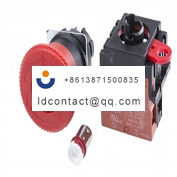 A22EL M 24A 01 Omron E Stop button 