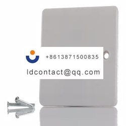 775 8093 RS PRO Blank Plate  White 