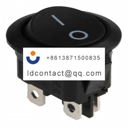793 2575 RS PRO Boat Switch  Black 