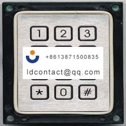 T8P0120010001 APEM 12 Key Stainless