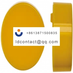 00570754 Molveno Yellow Button Knob