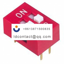 NDSR 02 V APEM 2 position DIP switc