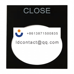 175 3955 RS PRO Button Sign   