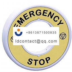 ZBY9W2M330 RS PRO Button Sign   