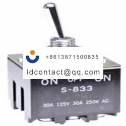 S833 NKK Switches Knob Switch  SPDT