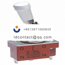 S3AL NKK Switches Knob Switch  SPDT