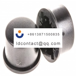 1U09 MEC Black Modular Switch Knob 