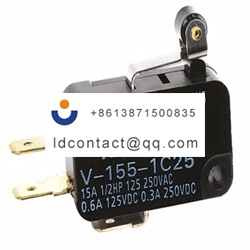 VX 55 1A3 Omron Short Roller Lever 