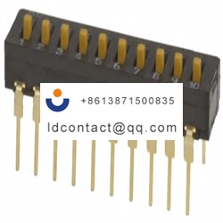 A6D 0103 Omron 10 bit DIP switch  S