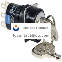 AS6M 21KT2PB Idec 2 position key sw