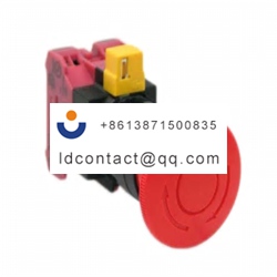 HW 1B V4F02 R Idec   22mm Emergency