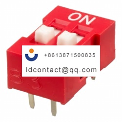 NDS 02 V APEM 2 position DIP switch