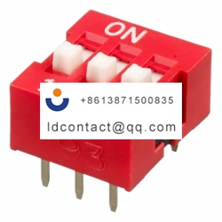 NDS 03 V APEM 3 position DIP switch