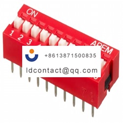 NDS 10 V APEM 10 position DIP switc