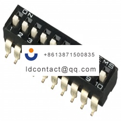 IKD1003101 APEM 10 Pin DIP Switch  