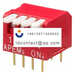 DPL04V APEM 4 position Piano Dip sw