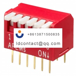 DPL06V APEM 6 position Piano Dip sw