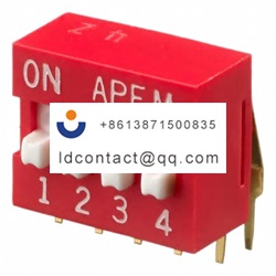 DA04V APEM 4 position DIP switch  R