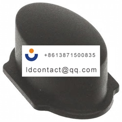 1WD09 MEC Black Button Cap  for 3F 