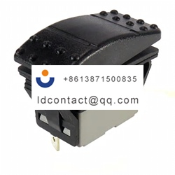 174 8303 RS PRO Boat Switch  Black 