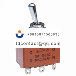 S7AW NKK Switches Knob Switch  Doub