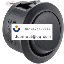 185 8222 RS PRO Boat Switch  Black 
